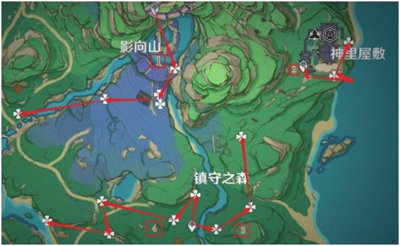 原神神里綾華全材料獲取推薦及線路規(guī)劃