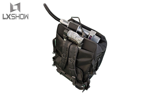 領秀激光低功率便攜式激光清洗除銹機50W